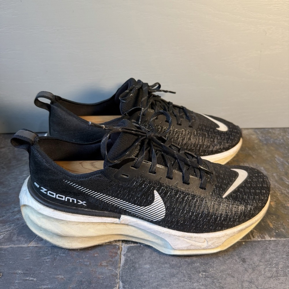 Nike Zoomx Invincible Run FK 3 Men's Size 8 Black White Dark Grey DR2615-001